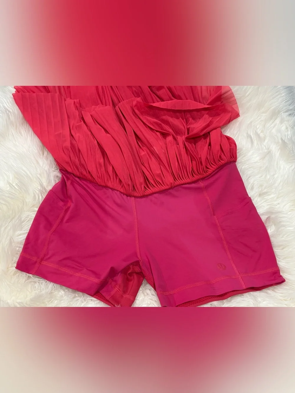 Lululemon Mesh Pleats Mid-Rise Mini Tennis Skirt